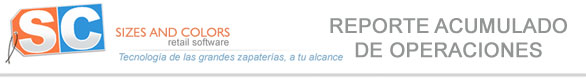 REPORTE ACUMULADO DE OPERACIONES